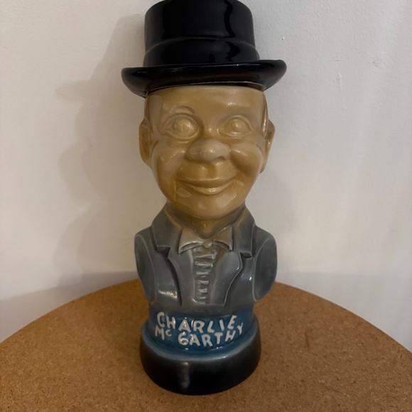 Vintage 1976 Charlie McCarthy Jim Beam Liquor Decanter - Picture 1 of 17